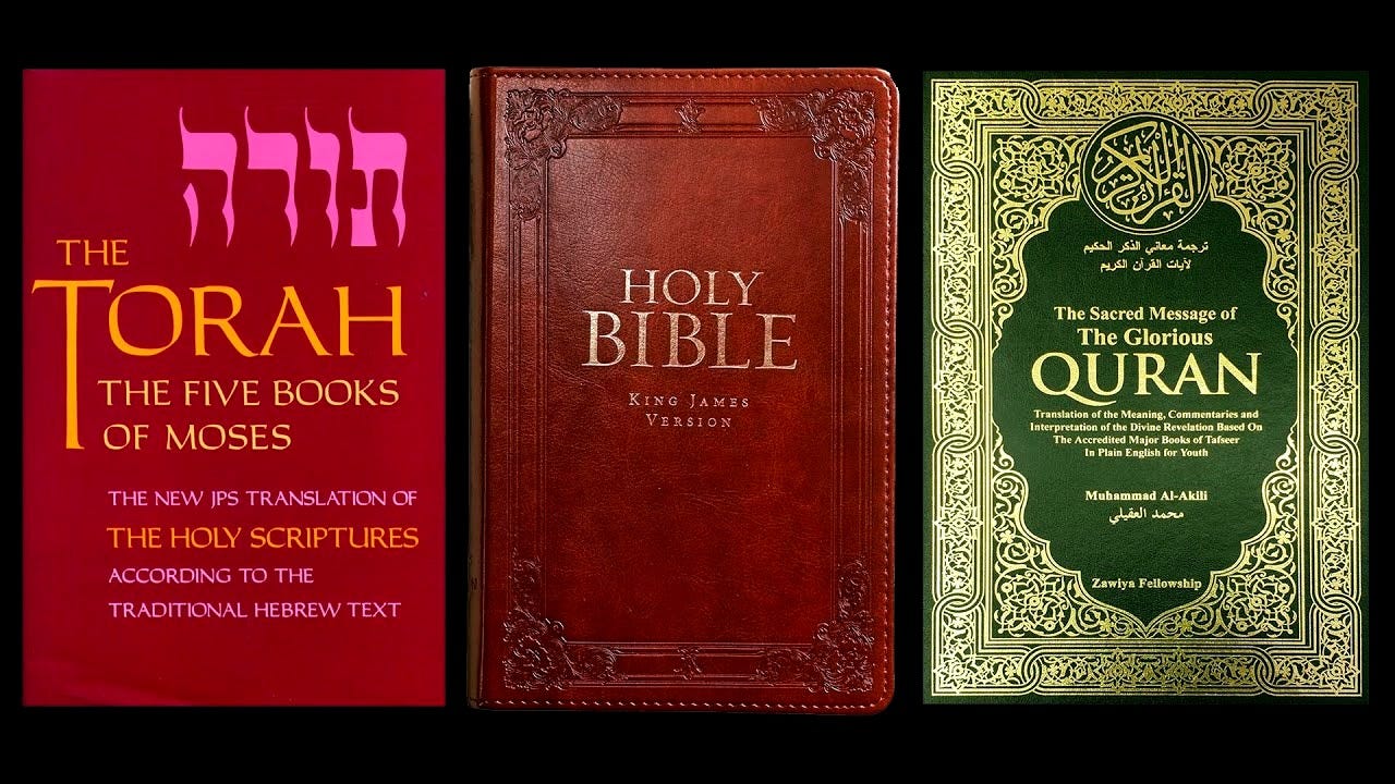 Torah vs Bible vs Quran Recitations - YouTube