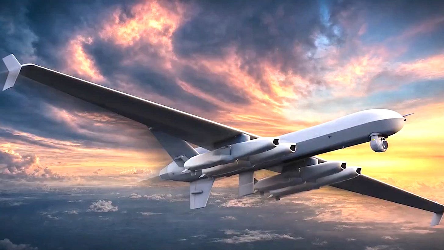 General Atomics has given us the first look at its new Wildfire drone design. The company is developing this armed medium-altitude, long-endurance (MALE) uncrewed aircraft in response to new U.S. Air Force requirements for a lower-cost successor to the MQ-9A Reaper.