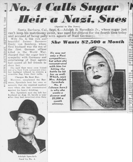 emily hall tremaine divorce