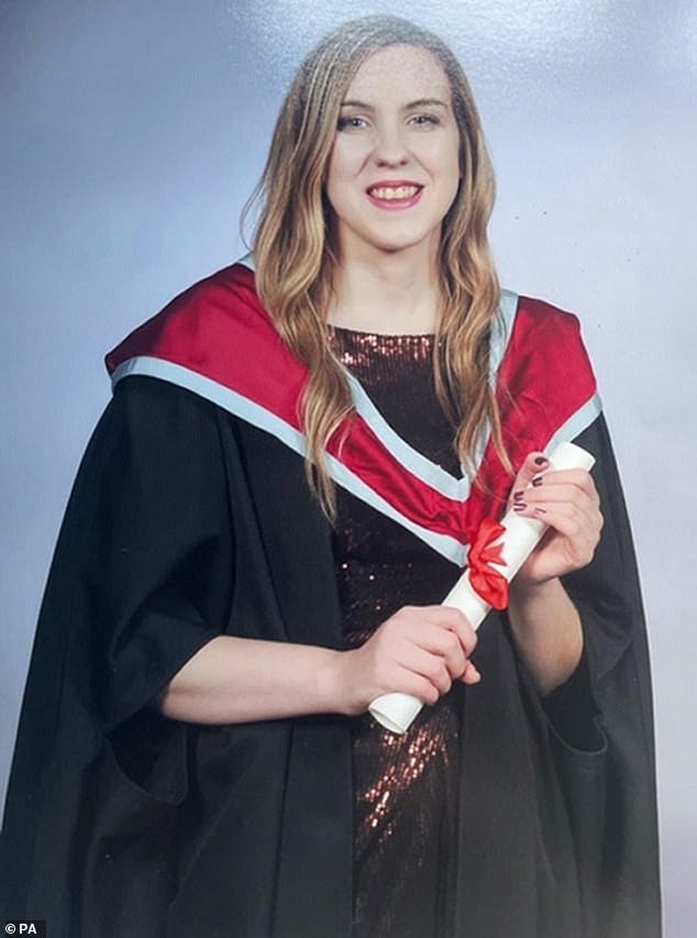 Natalie McNally, 32, who was 15 weeks pregnant with McCullagh's child, was stabbed at her home in Silverwood Green, Lurgan, on the night of December 18.