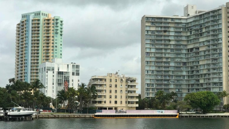  Figure 5: Demolition of Twenty-Five Bay Tower on April 25, 2020