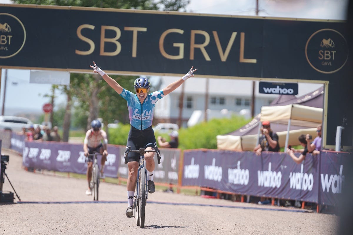 Melisa Rollins wins SBT GRVL 2025 in sprint against Lauren De Crescenzo