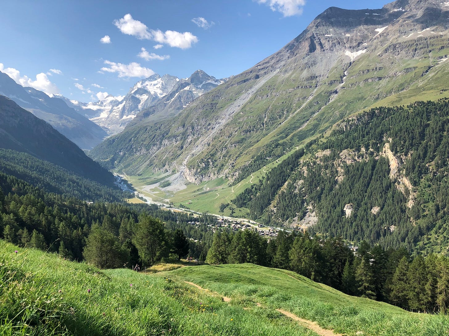 THIS is the sort of view we came for.