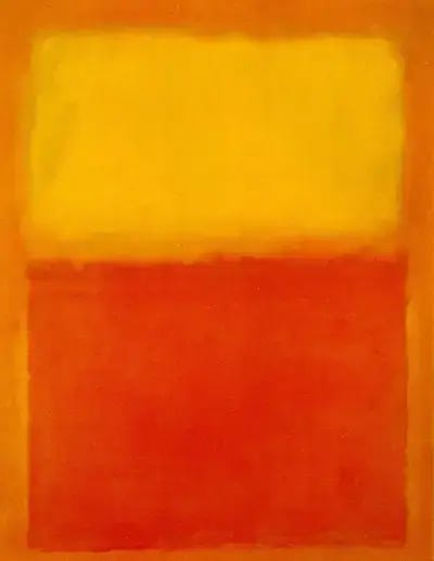 Orange and Yellow Mark Rothko