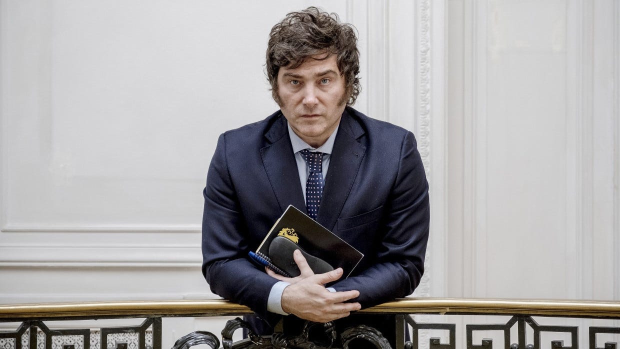 Javier Milei im Porträt: Der Provokateur aus Argentinien in Deutschland | FAZ Javier Milei im Porträt: Der Provokateur aus Argentinien in Deutschland | FAZ