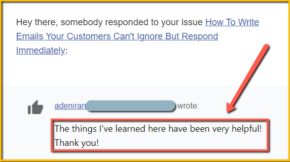 Testimonial from a Happy Reader of TheCScafe - The Weekly Customer Success Cafe Newsletter , by Hakan Ozturk
