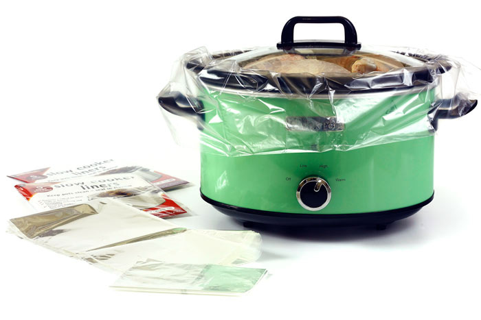Uso de liners y bolsas de asar en crock pot