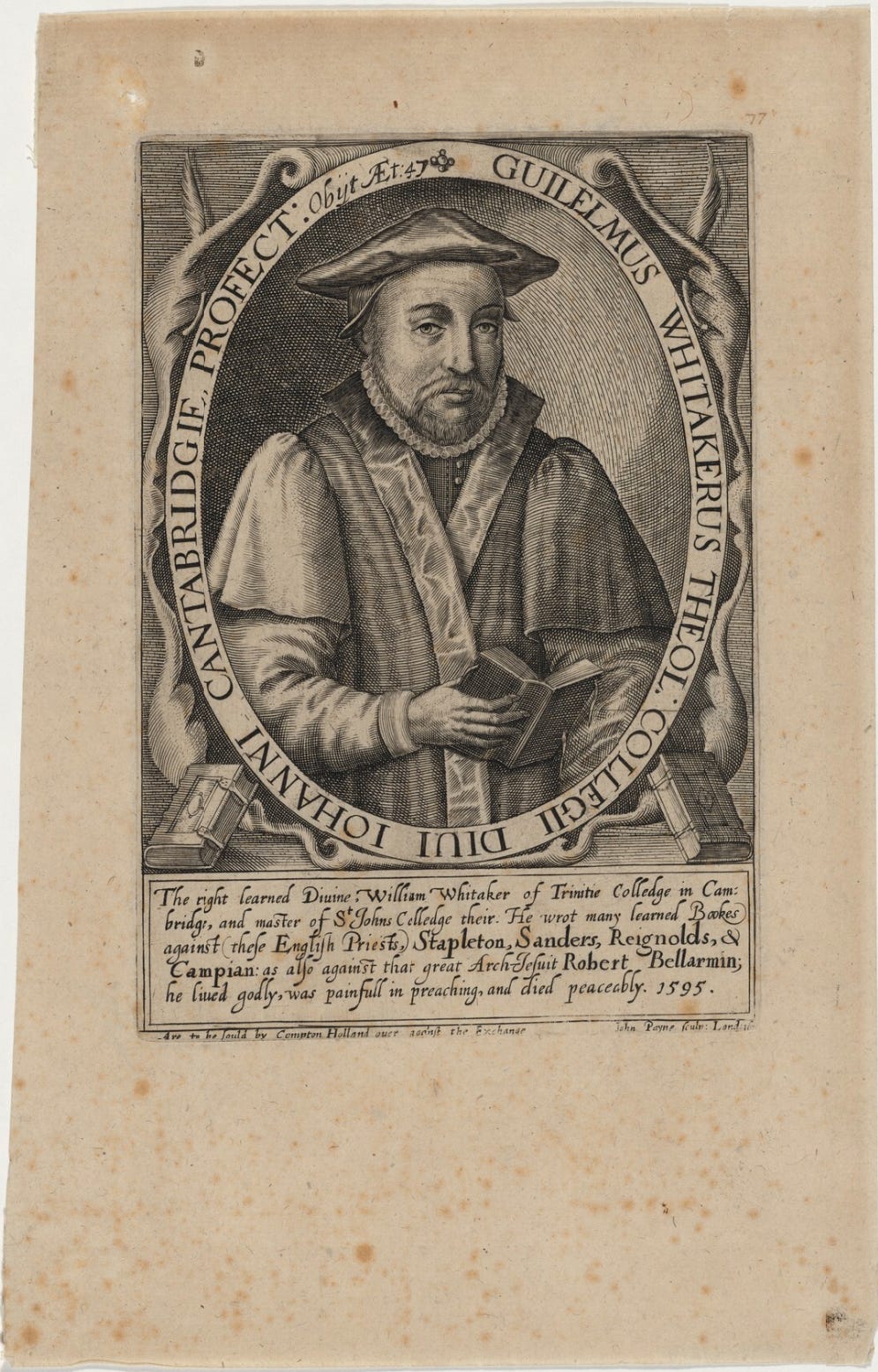 Sourcing an Anglican Doctrine of Scripture: William Whitaker