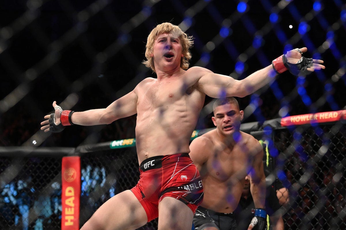 UFC star Paddy The Baddy: 'I'll sell out Anfield even if I'm fighting a bin  man' | The Independent