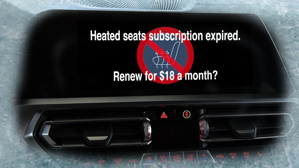 Microtransactions in cars: An imaginative look into the future | Articles | Grassroots Motorsports Microtransactions in cars: An imaginative look into the future | Articles | Grassroots Motorsports