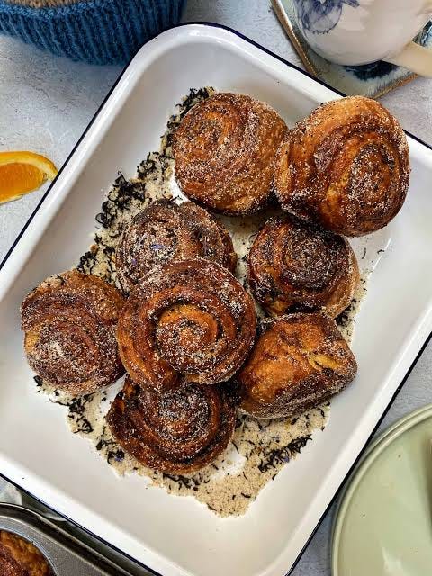 Earl Grey Citrus Morning Buns