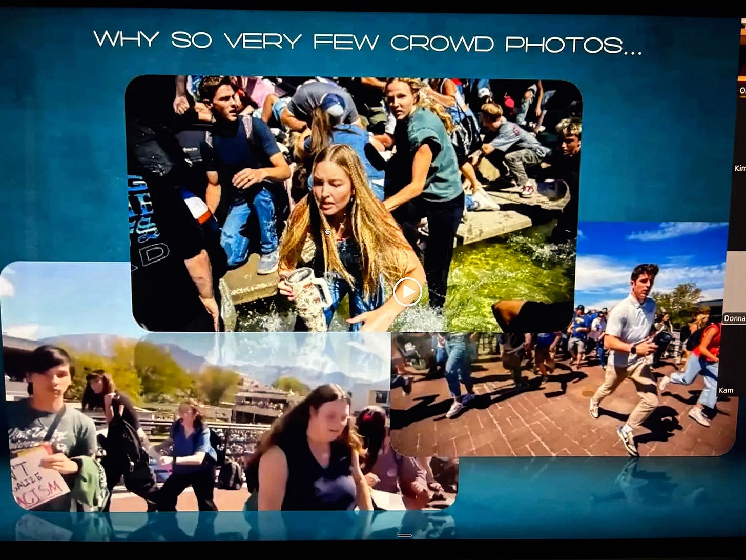 Pourquoi si peu de photos du public partagées sur les réseaux?