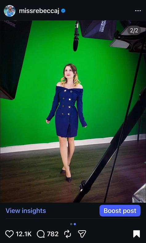 Rebecca Felgate quit YouTube channel and posted to Instagram