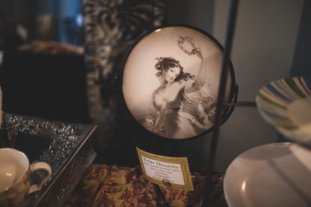 Plates and silverware were items found in the two additional rooms at Amélie’s Bakery.