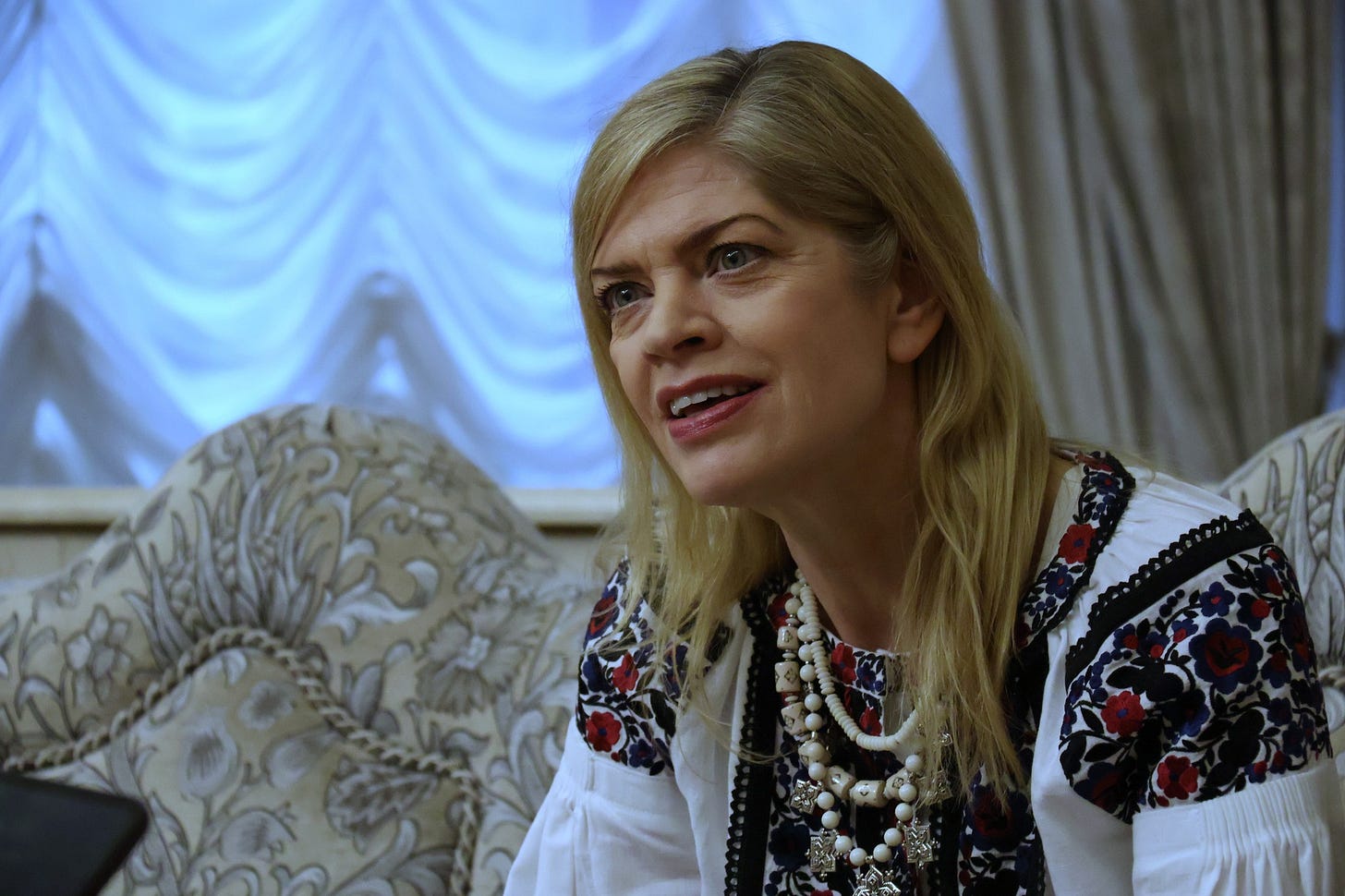 На зображенні може бути: 1 особа та світле волосся