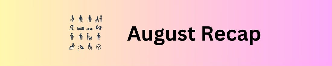 August Recap
