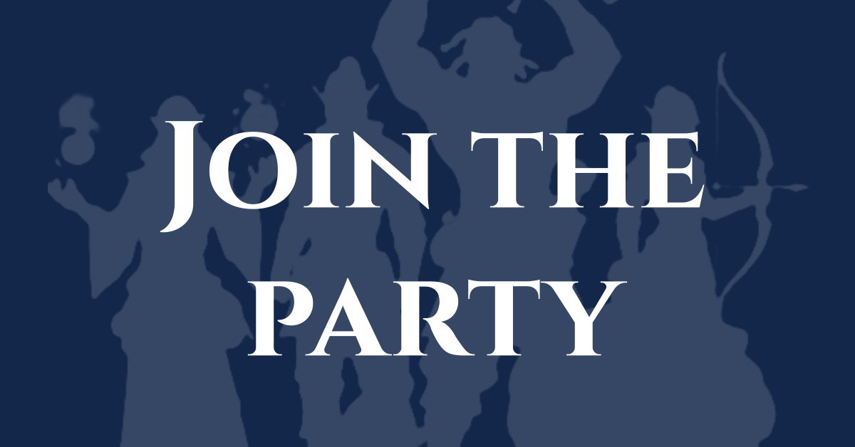 Join the Party - Fantasy and Fellowship - Fiction by J. Louis