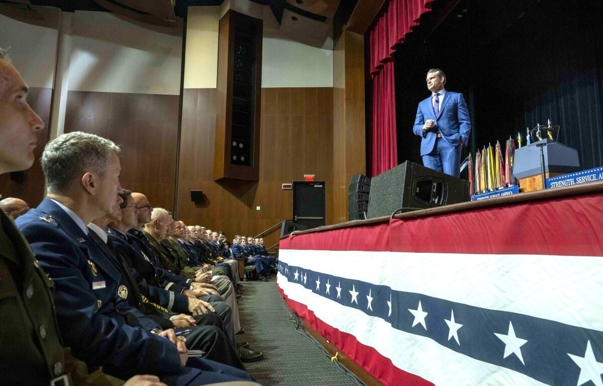 Secretary of War Hegseth announces series of reforms, from fitness tests to  shaving - ClarksvilleNow.com