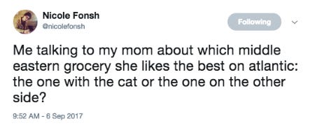 Funny tweet about grocery store Funny tweet about grocery store