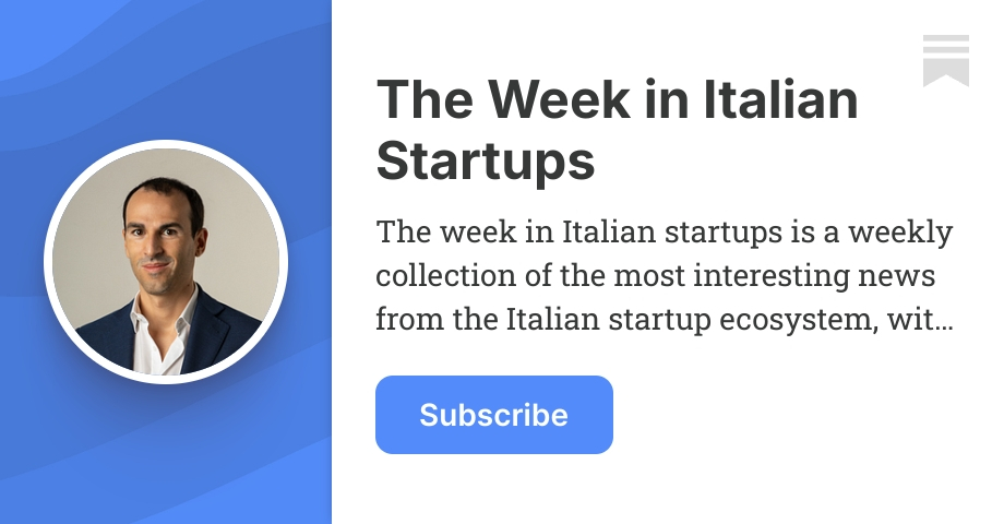 The Week in Italian Startups
