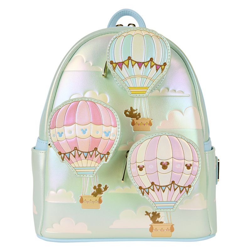 Mickey & Friends Hot Air Balloon Mini Backpack, , hi-res view 1 Mickey & Friends Hot Air Balloon Mini Backpack, , hi-res view 1