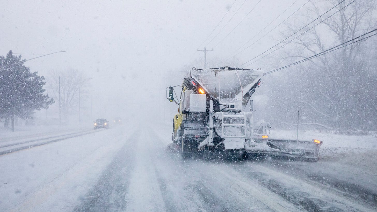 Why There's a Snowplow Driver Shortage - The New York Times
