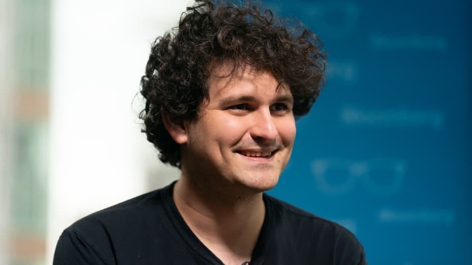 Sam Bankman-Fried, founder and chief executive officer of FTX Cryptocurrency Derivatives Exchange, speaks during an interview on an episode of Bloomberg Wealth with David Rubenstein in New York, US, on Wednesday, Aug 17, 2022.