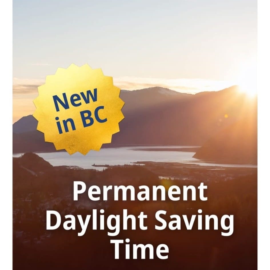 British Columbia has gone rogue from the rest of Canada and ended Daylight Savings Time.