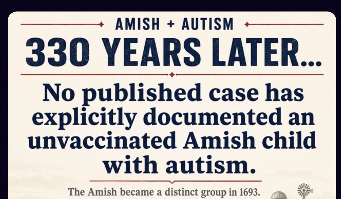 MAGA BACKING MAHA: President Trump Comes To The Aid Of The Amish, Supports Their Vaccine Refusal Plight