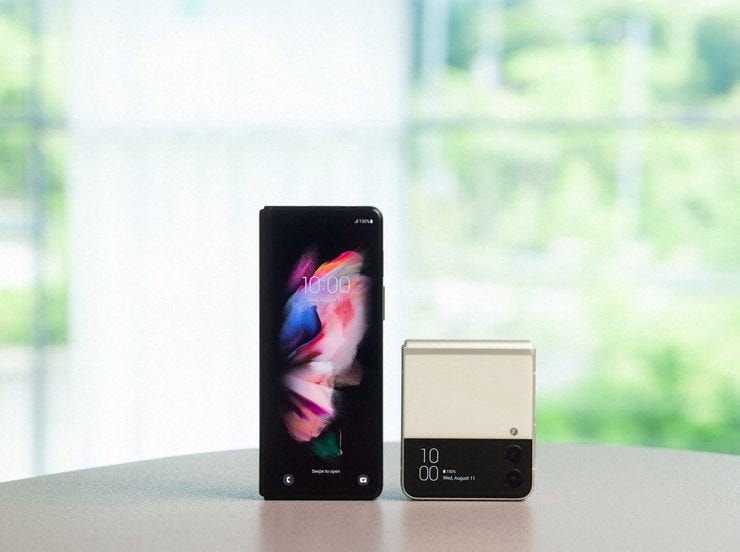Yeni Samsung Fold ve Flip.