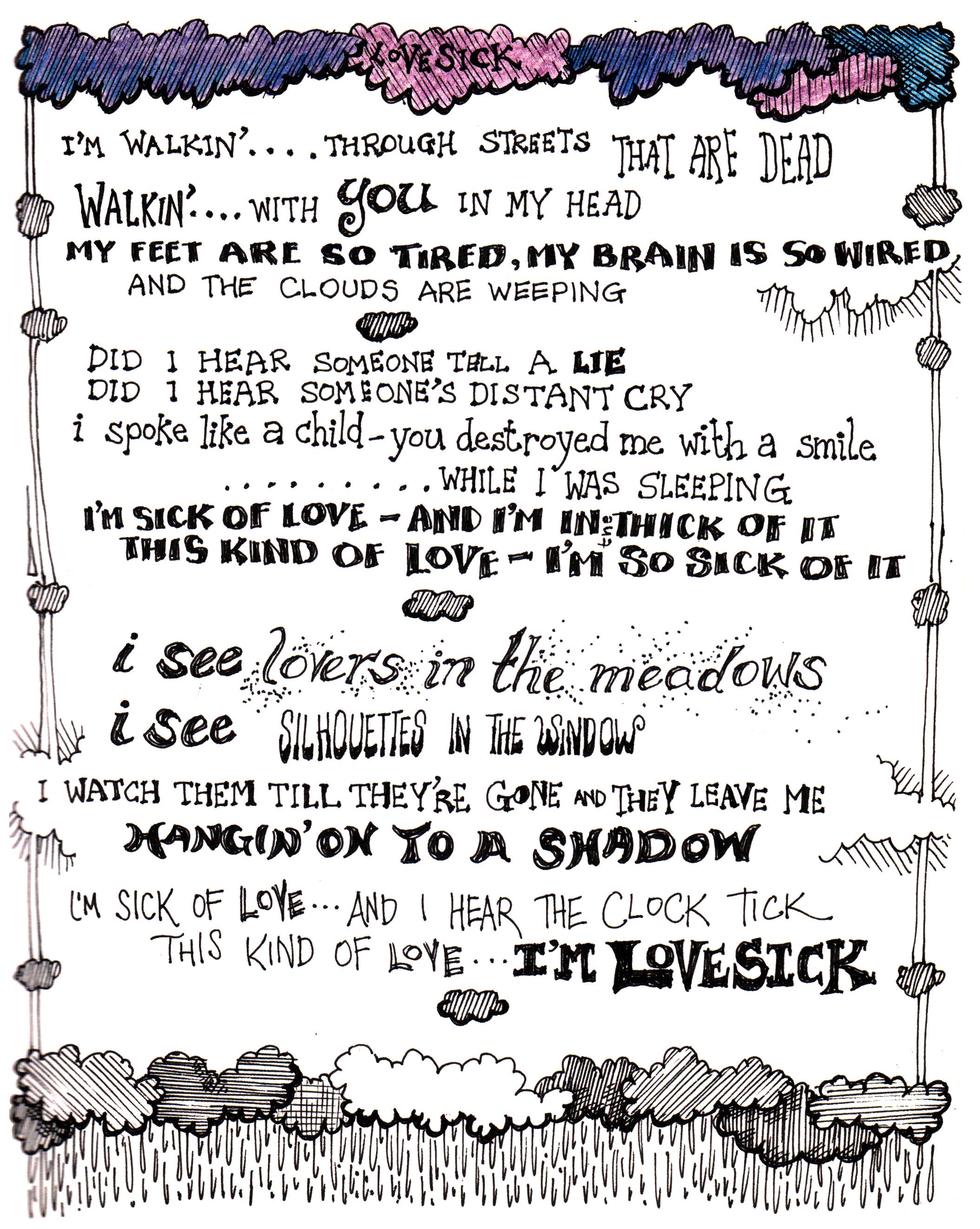 Bob Dylan Comics: Love Sick!! - by Sam Hester