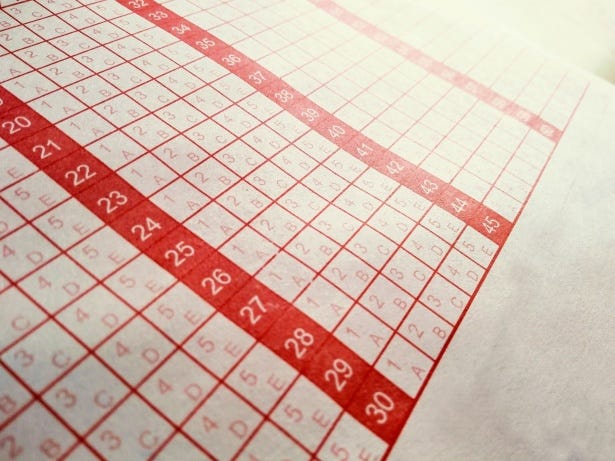 Student Exam Answer Sheet Free Stock Photo - Public Domain Pictures