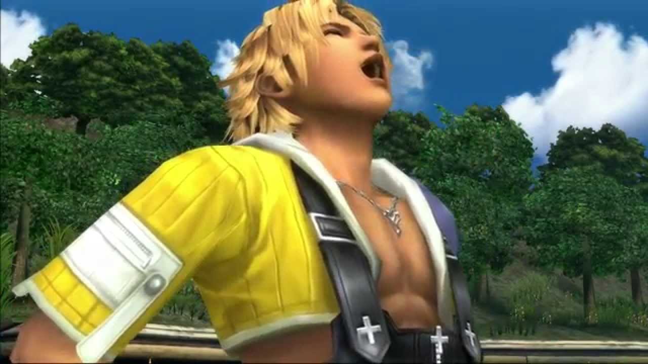 Final Fantasy X HD Remaster - Tidus's Fake Laugh Final Fantasy X HD Remaster - Tidus's Fake Laugh