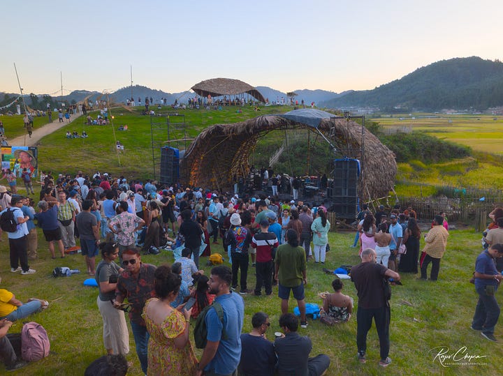At the Festival