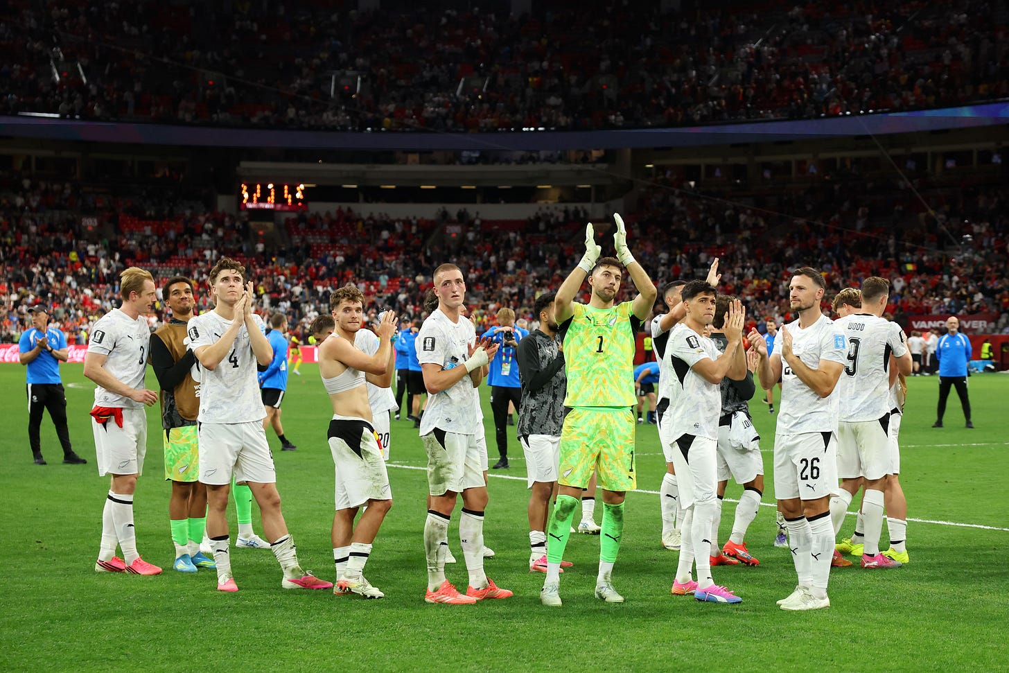 All Whites exit World Cup with heavy 5-1 defeat to Belgium