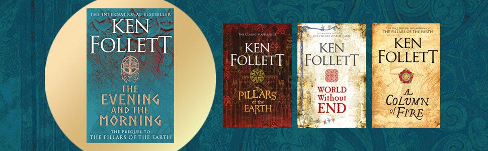 Ken Follett, The Evening and the Morning (podcast) | Travels Through Time