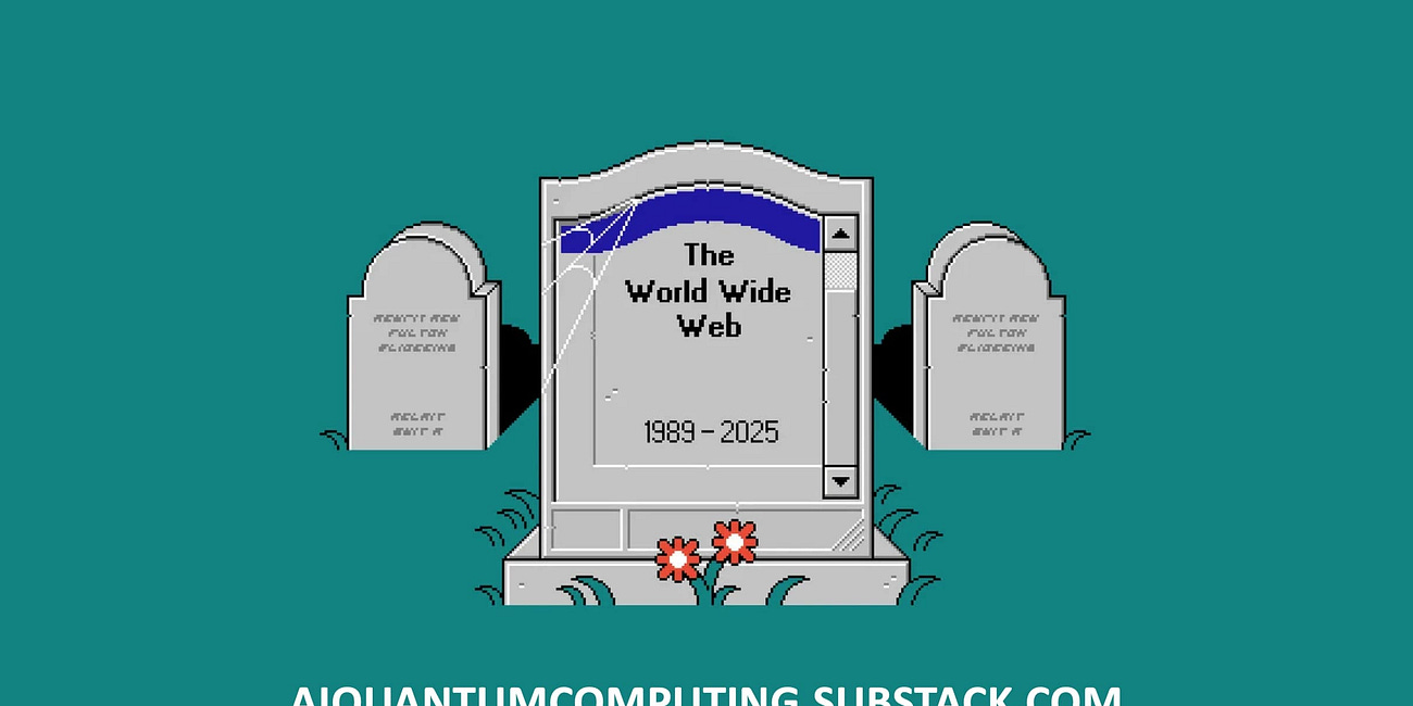 AI Is Killing the Web, and We're Looking Away: Chronicle of a Death Foretold.