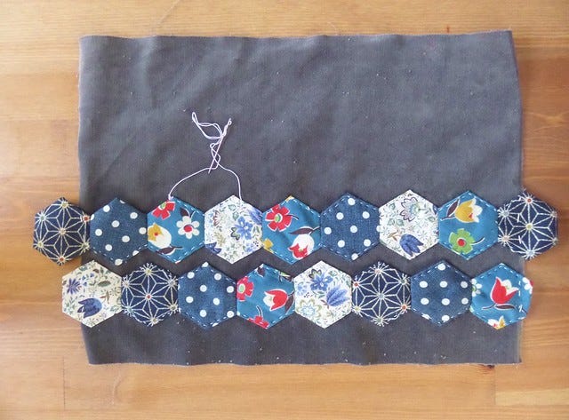 Outside of Noriko's bag Outside of Noriko's bag