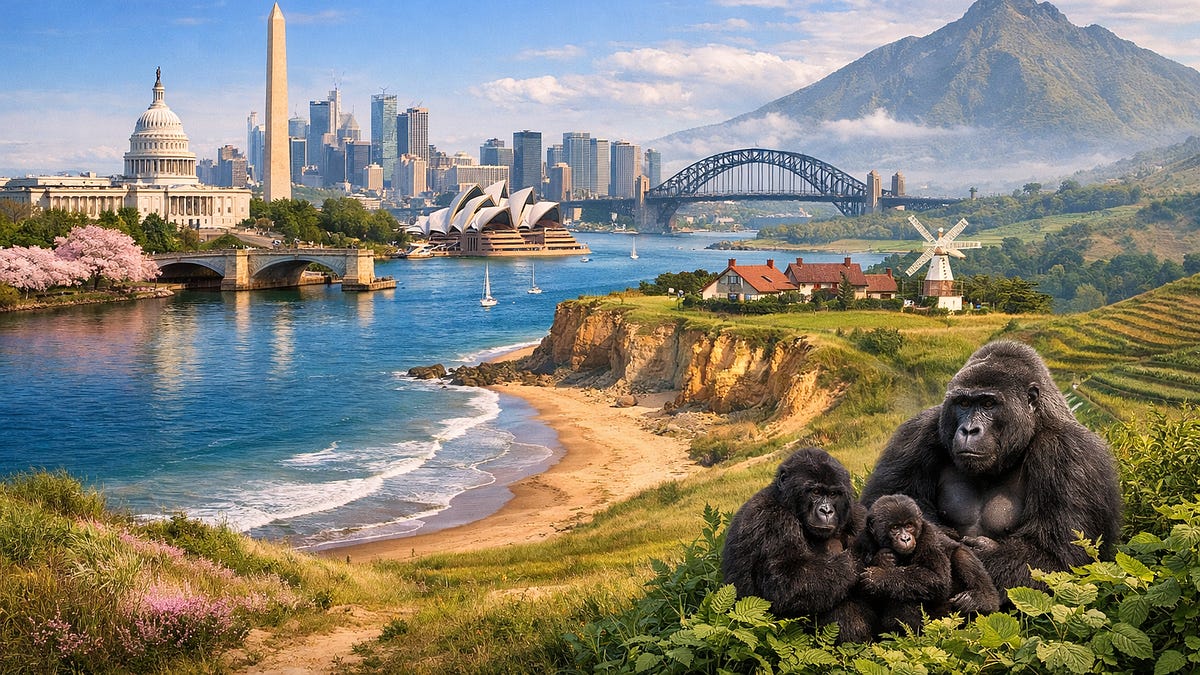 My Ten Favourite Places in the World - Iain Dale's Substack