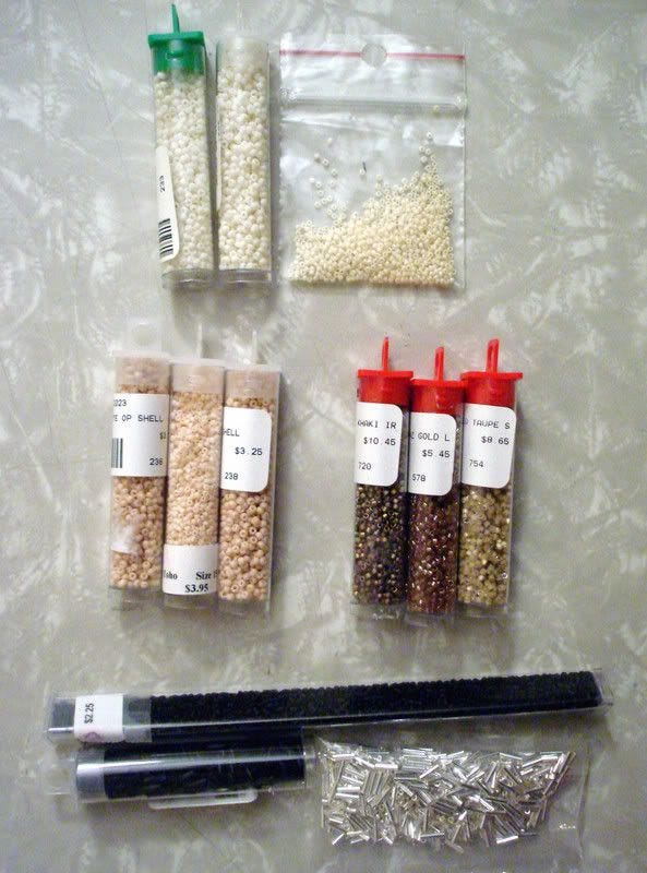 Les Delicas. Miyuki seed beads for bead embroidery Les Delicas. Miyuki seed beads for bead embroidery