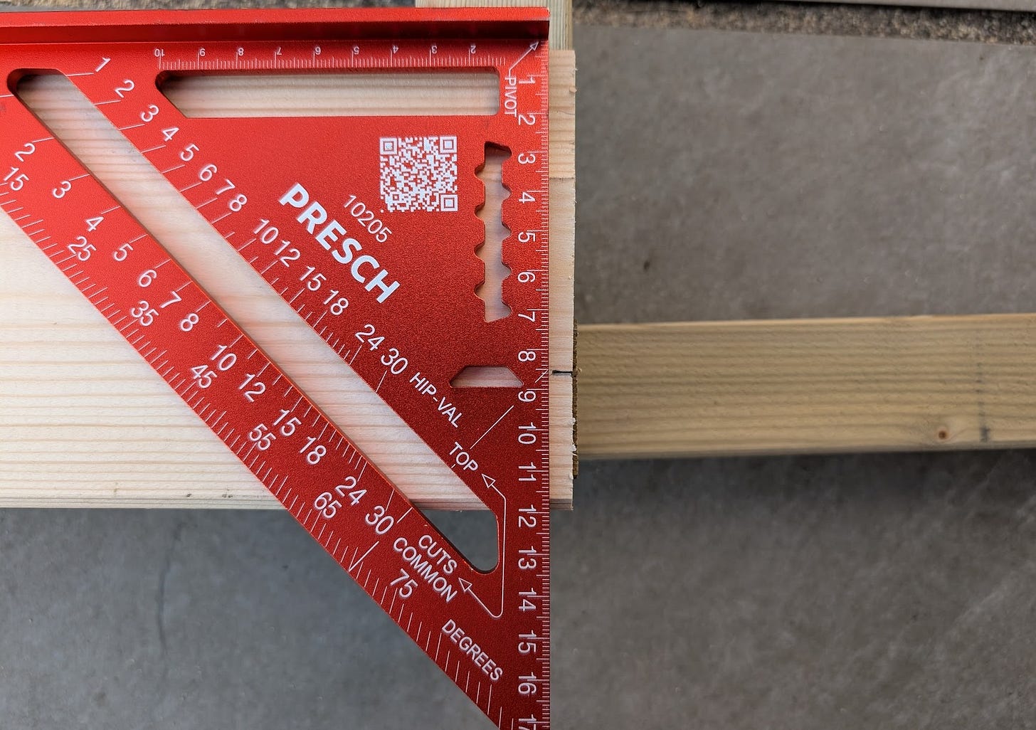 Cladding marked with the 35mm offset to allow for easy fitting later. 