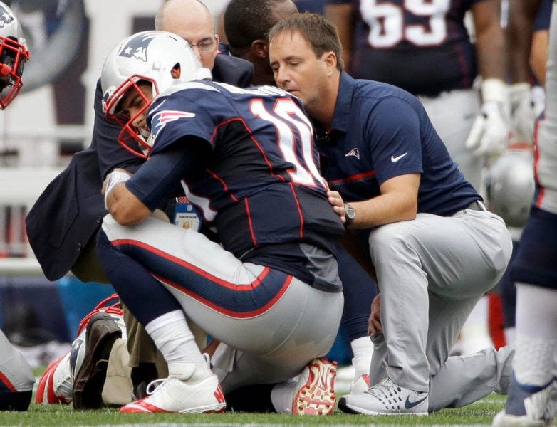 tom bradys back up jimmy garoppolo out with injury tom bradys back up jimmy garoppolo out with injury