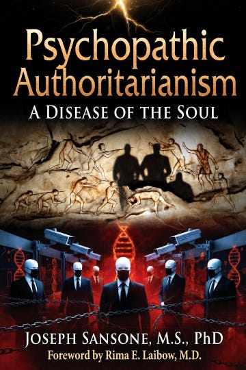 BOOK BOMB - SEPTEMBER 11, 2026 -PSYCHOPATHIC AUTHORITARIANISM: A DISEASE OF THE SOUL - PREORDER NOW!