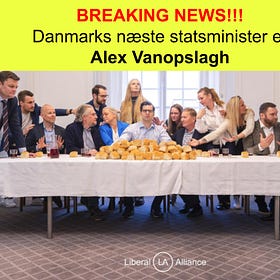 BREAKING NEWS - Danmarks næste statsminister er Alex Vanopslagh