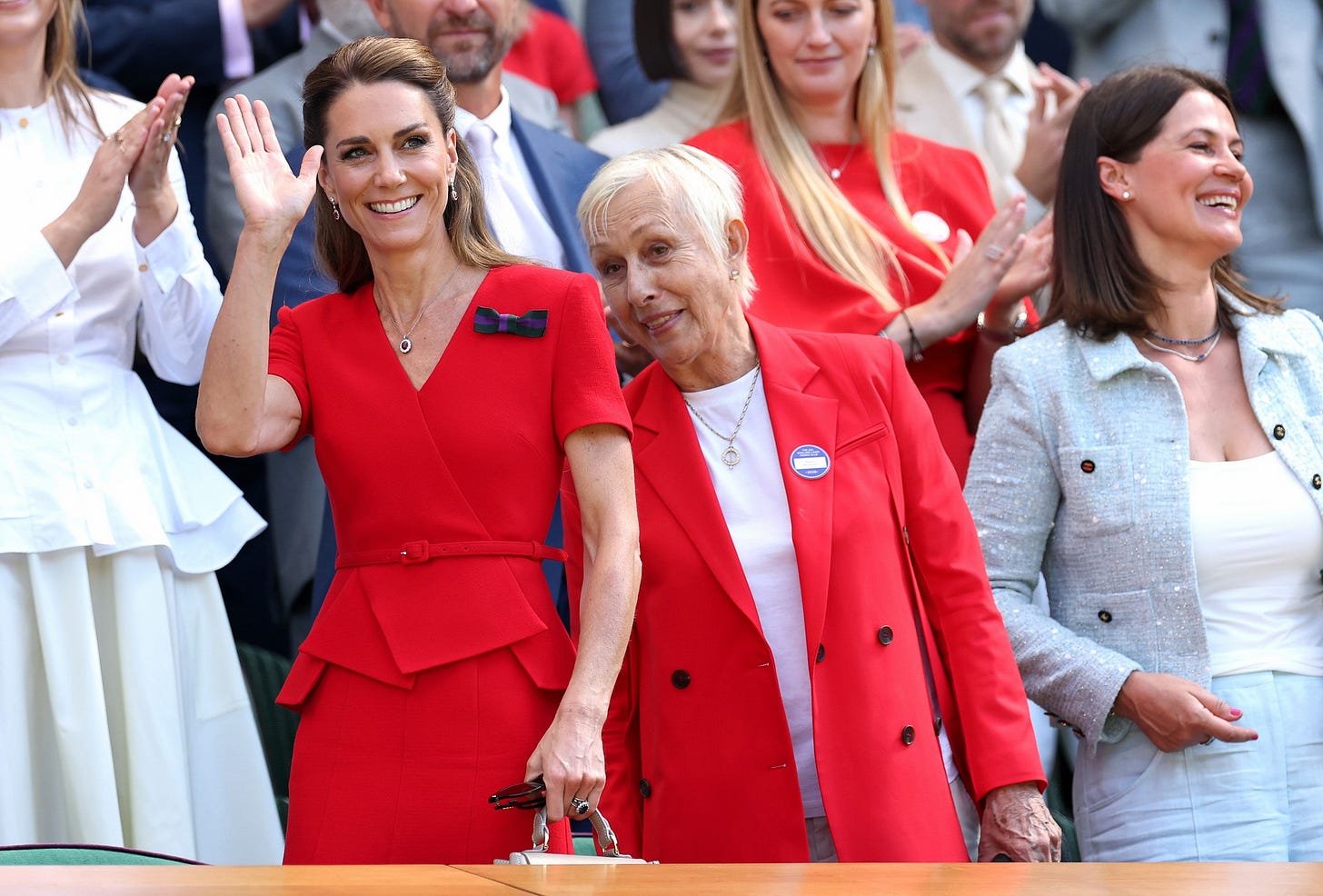 Kate Middleton Sits with Tennis Legends Martina Navratilova & Maria  Sharapova at Wimbledon 2026 Women's Singles Finals - Just Jared - Celebrity  News and Gossip | Entertainment