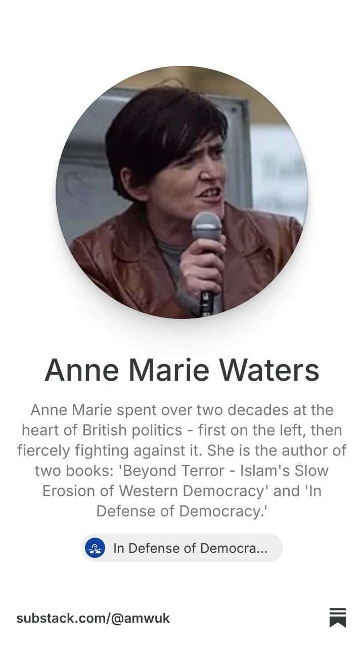 Anne Marie Waters | Substack