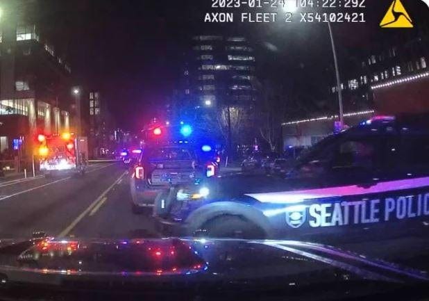 Seattle Officer Daniel Auderer off patrol duty after laughing about death  of woman fatally hit by police SUV - CBS News