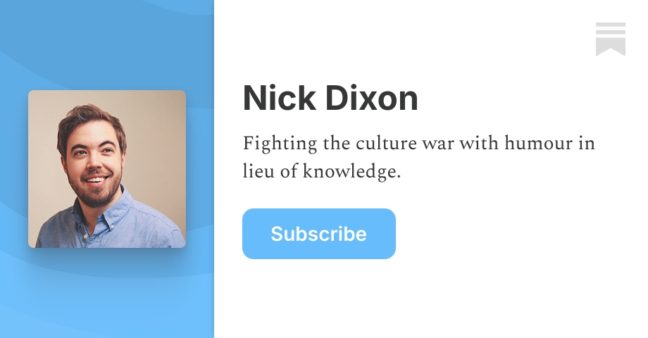 Nick Dixon | Substack