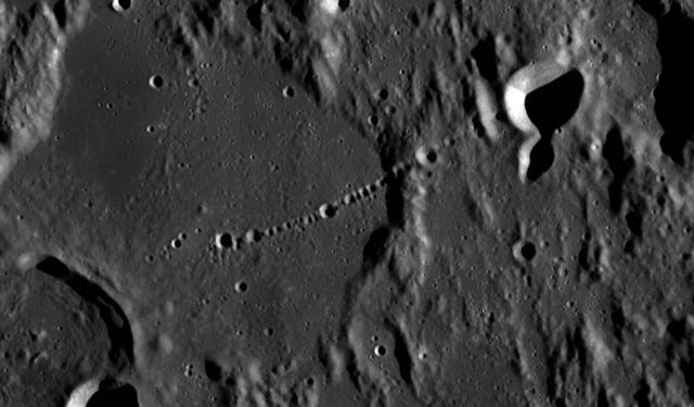 The Moon's Great Crater Chains | ScienceBlogs