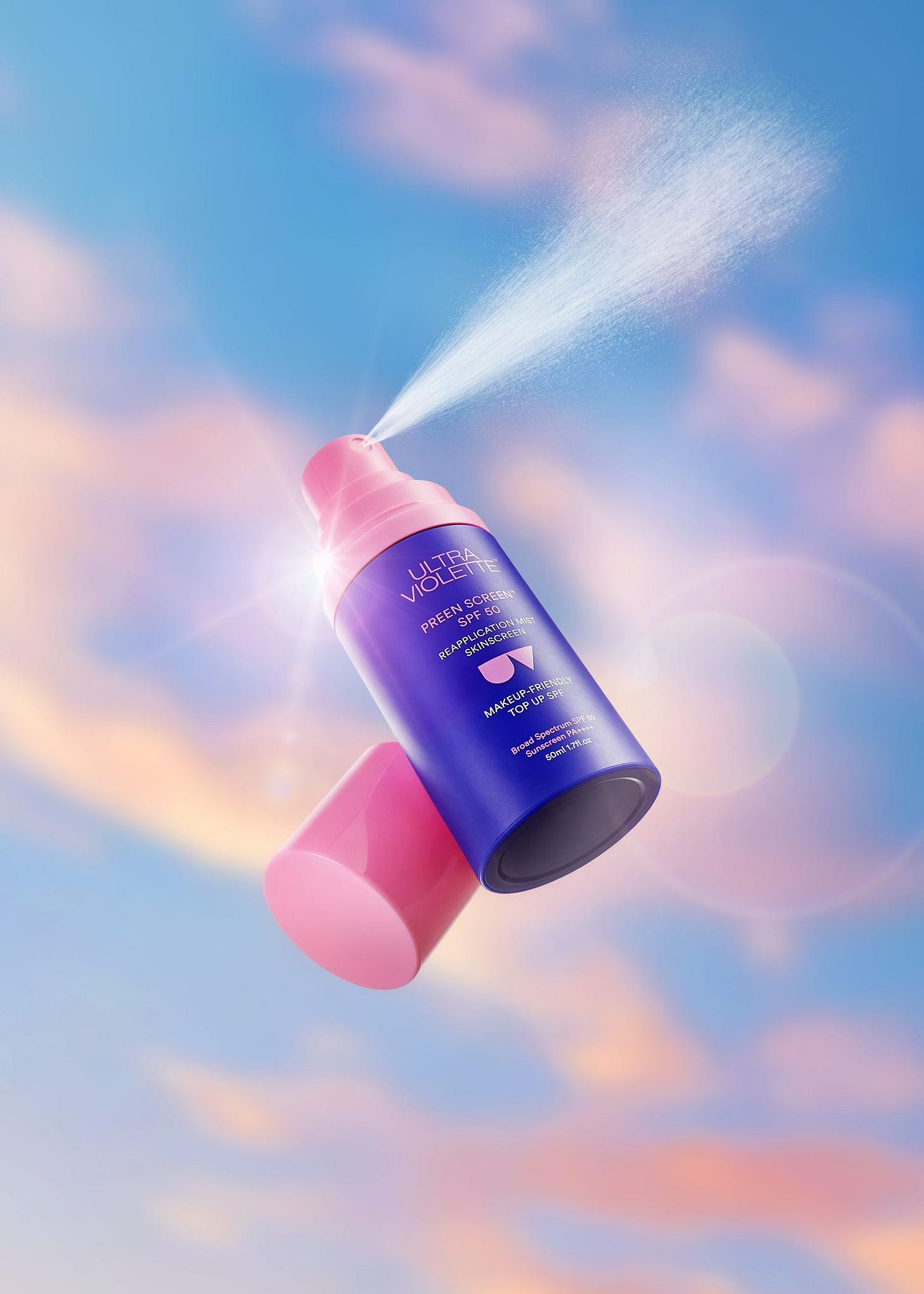 Ultra Violette's Preen Screen Mist Makes Me Want to Reapply My Sunscreen Ultra Violette's Preen Screen Mist Makes Me Want to Reapply My Sunscreen